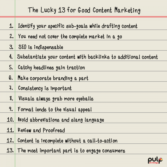 13 Content Marketing Techniques