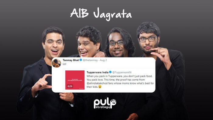 How we turned an AIB post into a full-fledged marketing opportunity for Tupperware