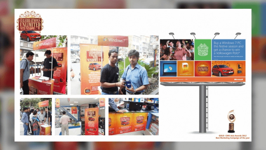 Celebrations Unlimited with Windows 7