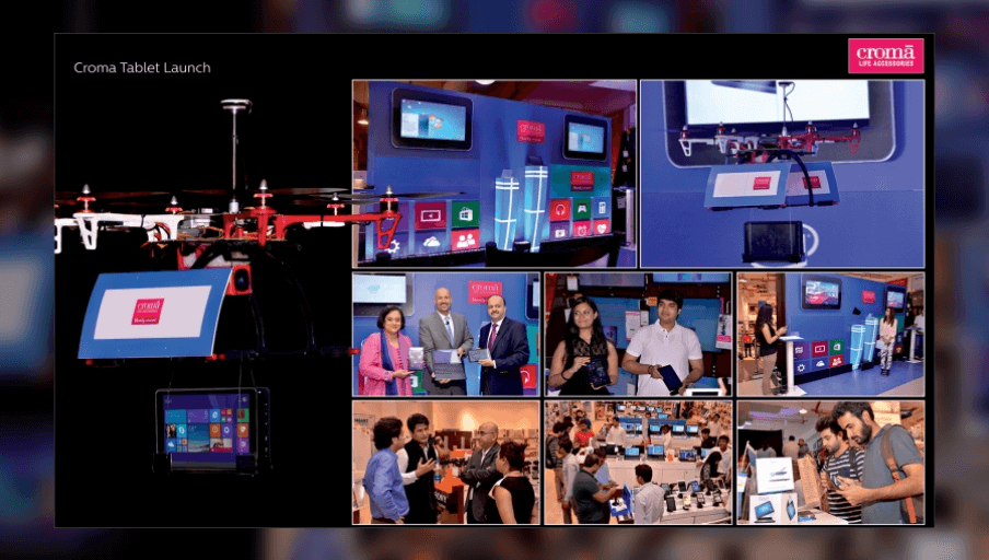 Croma tablet launch