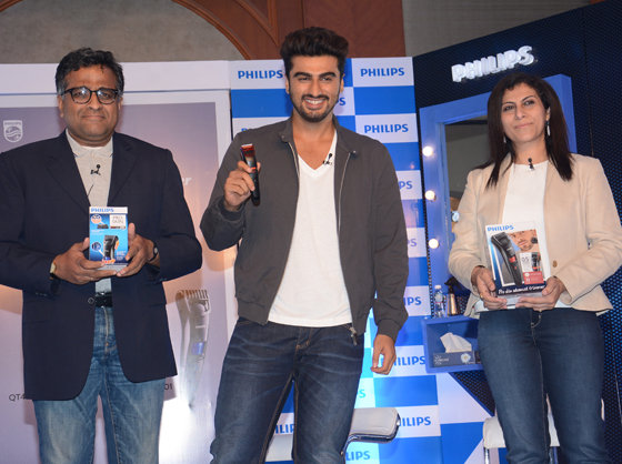 Arjun Kapoor Unveils Philips Pro-Skin Trimmer with a Grooming Experience 